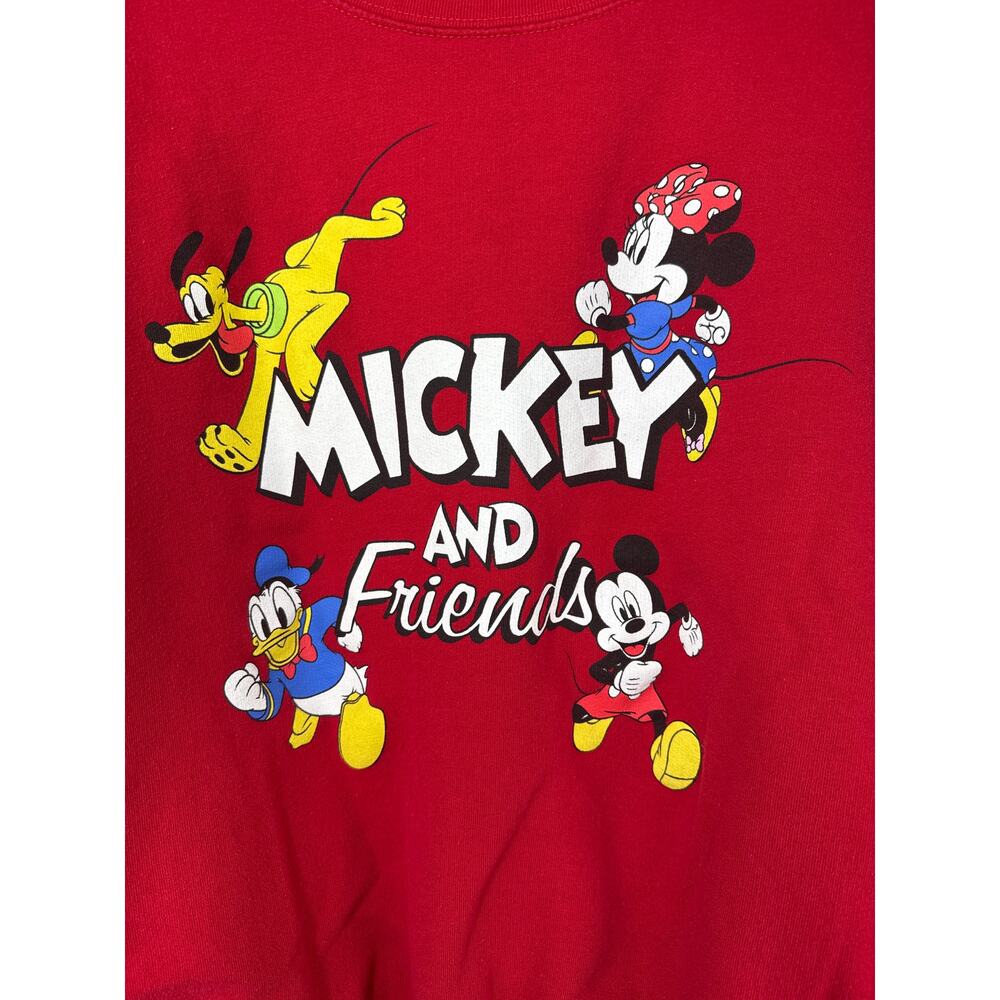 Disney Mickey and Friends Sweatshirt, Jr Size Large, Y2K, Unisex - Picture 3 of 7